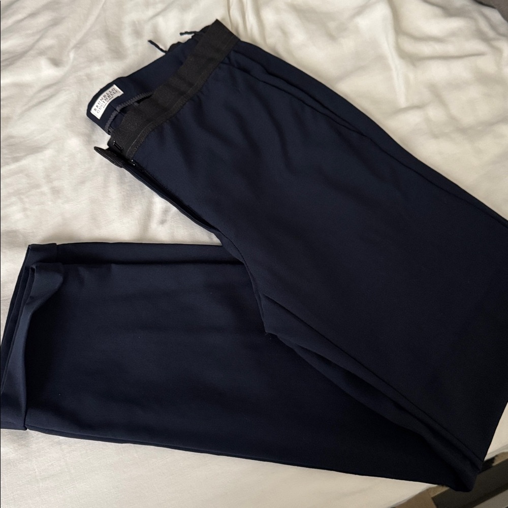 Women’s Brunello Cucinelli Size 6 Navy Slacks